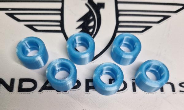 Zündapp Anfahrgummis / Radbüchse für die 120mm Radnaben (Speichen und Alu)  Ersatzteilnummer : 433-15.112 und 448-15.145 TPU!